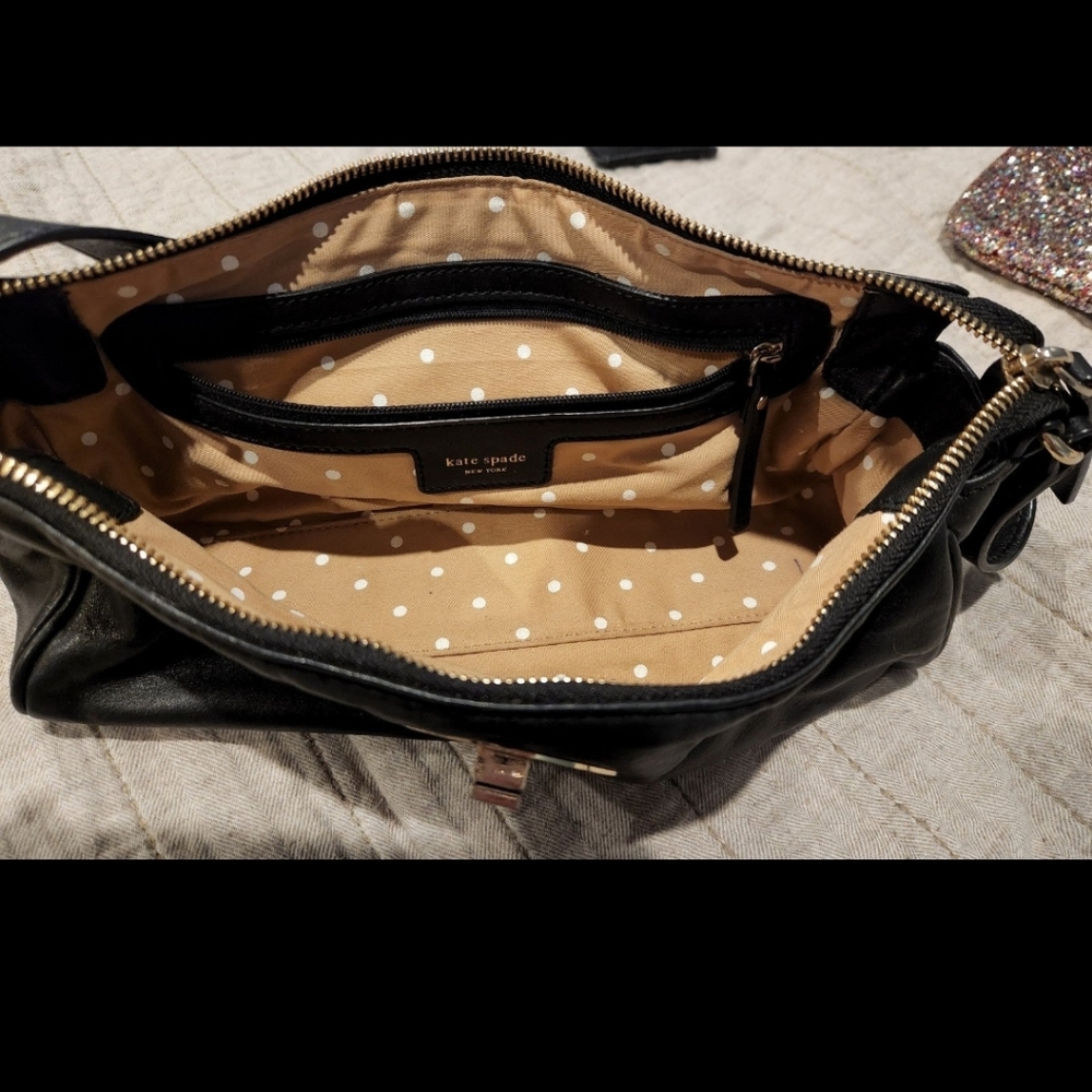 Vintage Kate Spade New York Black Shoulder Bag GUC